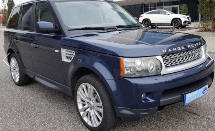 lhd LANDROVER RANGE ROVER SPORT (01/09/2011) - 